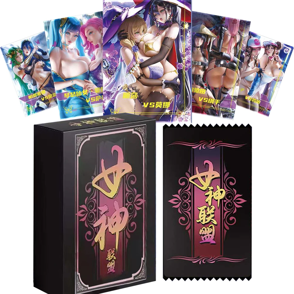 

Bikini Goddess Alliance Collection Cards for Children ACG Sexy Beauty Feast Story Japanese Anime Figure Children Table Toys Gift