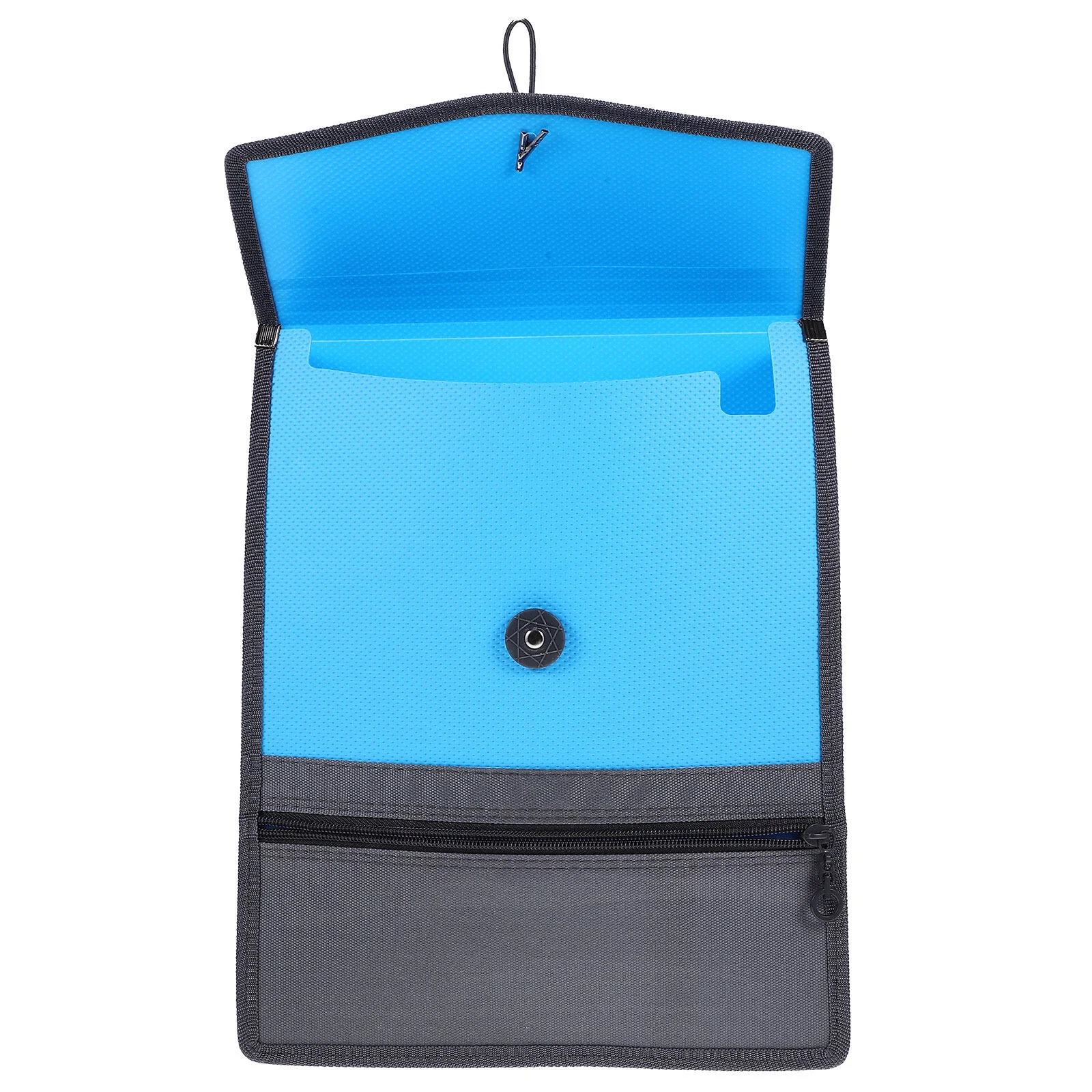 

Конверт, клатч, Сумка для документов, холщовые складки, файловый менеджер 32x26x8 см, синяя сумка, контейнер для чеков