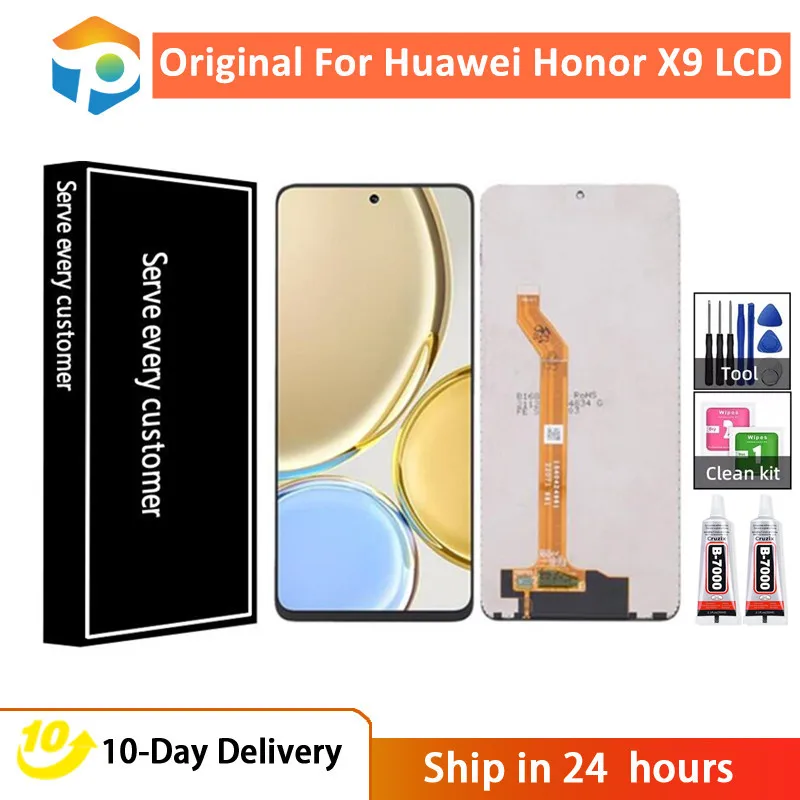 

Original Test AAA For Huawei Honor X9 5G Display ANY-NX1 LCD Display X9 Screen Touch Screen Digitizer Assembly