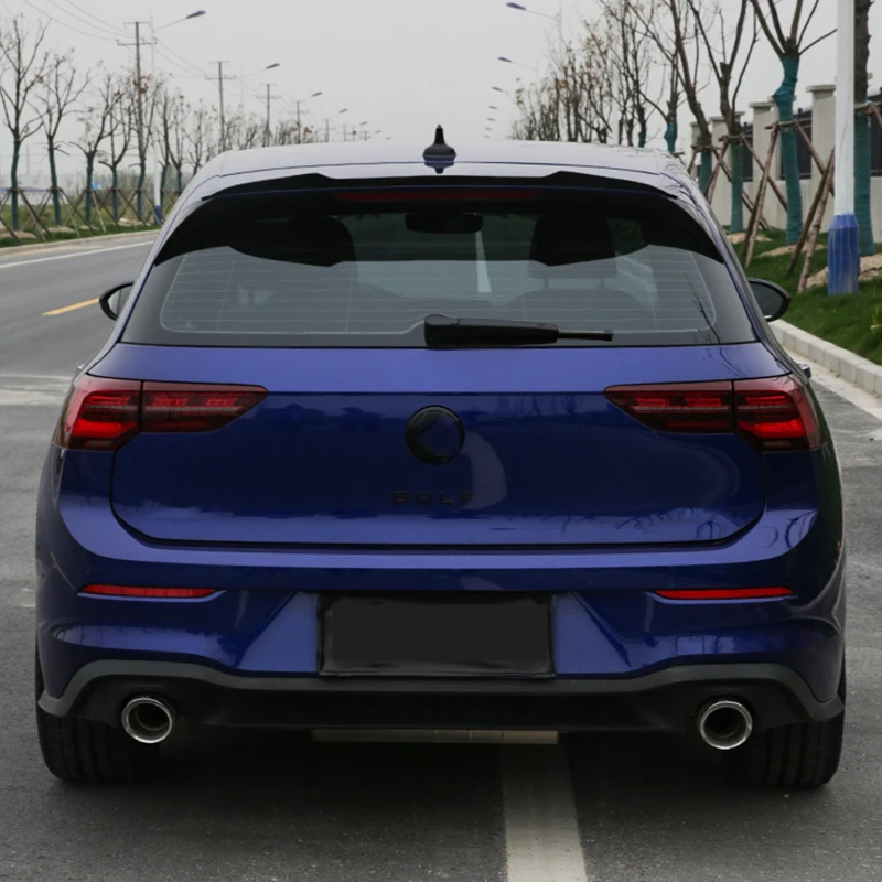 Спойлер Maxton Style ABS заднее крыло глянцевое черное или углеродное волокно для VW