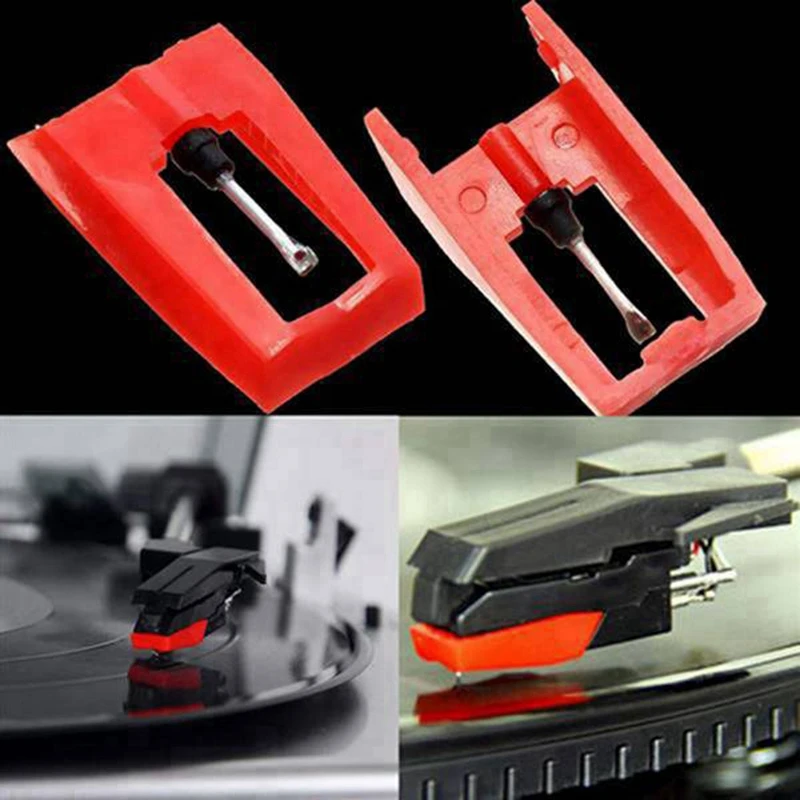 Record Player Needle 7 Pcs Diamond Stylus Replacement for Turntable Crosley Ion Numark Sanyo Etc