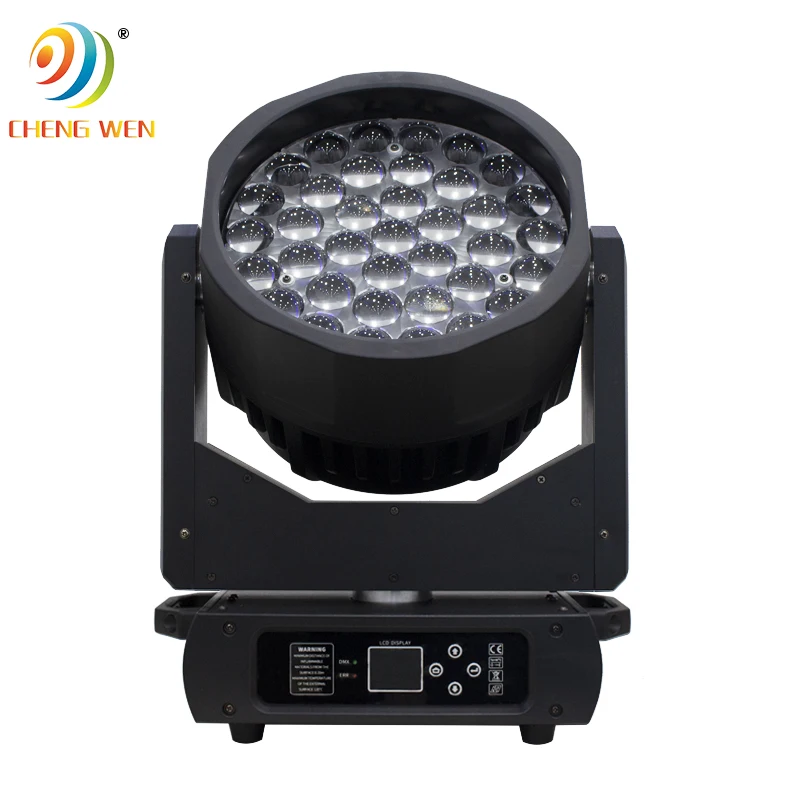

Высокая яркость 37*15 Вт RGBW Wash 4in1e Zoom светодиодная мойка движусветильник для диджея, мероприятия, дискотеки