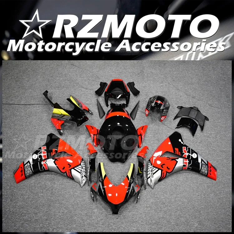 

4Gifts New ABS Motorcycle Fairings Kit Fit For HONDA CBR1000RR 2008 2009 2010 2011 08 09 10 11 Bodywork Set Custom Red Black