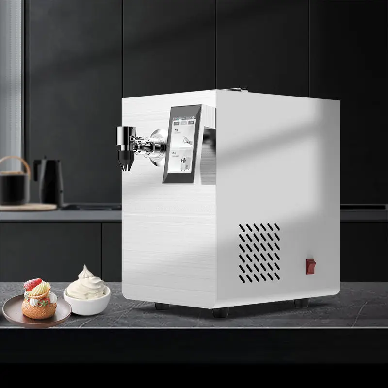 Lehehe 4-литровый резервуар для крема большой емкости машина производства взбитых