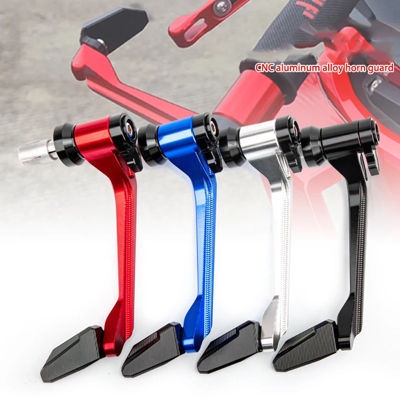 

1 Pair Motorcycle Anti-Fall Horn Guards Off-Road Pedal Handlebar Cnc Bow Guard Brake Protector for 16-18Mm Aperture