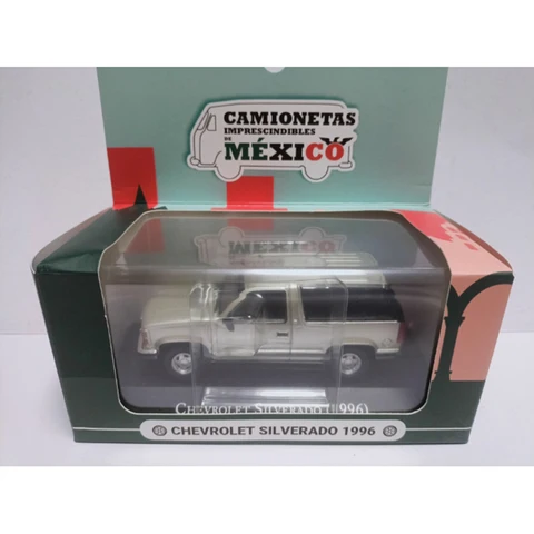 WELLY Chevrolet's Silverado 1996 серебристый металл 1:43