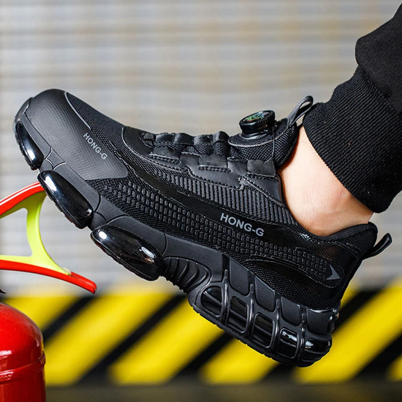 Waliantile/Новая защитная обувь кроссовки для мужчин рабочие ботинки в промышленном