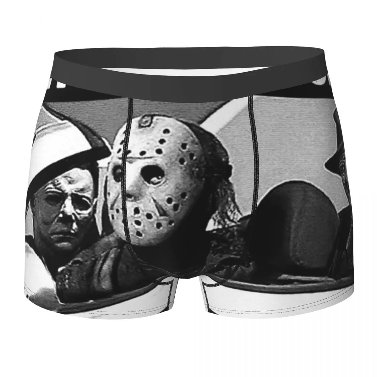 

Get In Loser We're Going Killing Underwear Holloween Horror Males Underpants Customs Soft Boxershorts High Quality Boxer Brief