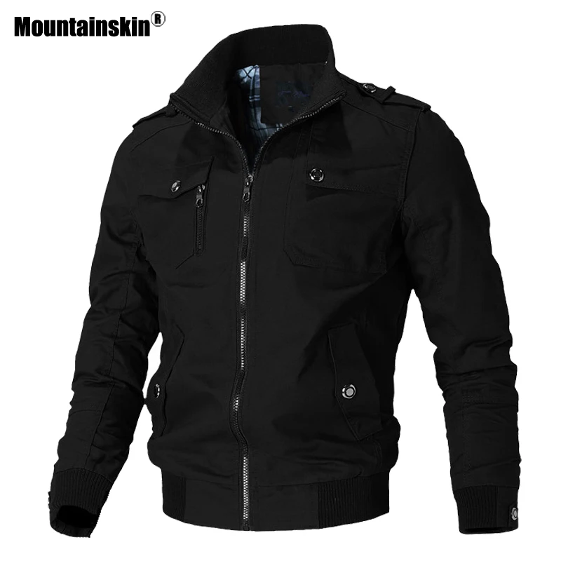 

Mountainskin Casual Jacket Men Spring Autumn Army Military Jackets Mens Coats Male Outerwear Windbreaker Brand Clothing SA779