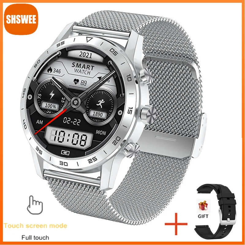 

For Xiaomi Huawei Men Smart Watch Bluetooth Call IP68 Waterproof Heart rate Smartwatch Sports Watches Fitness For Android IOS