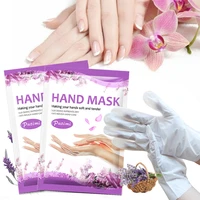 putimi 10packs lavender essence whitening hand mask hydrating moisturizing hand skin care spa gloves anti dry rough hand masks