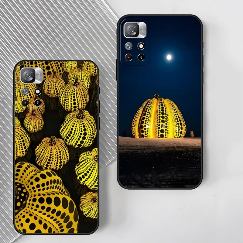 

Yayoi Kusama Art Phone Case For Redmi Poco X3 NFC PRO Note 11 S 5G 10 9 Plus 8 7 A C T 4G 10s Mobile Phone Cases