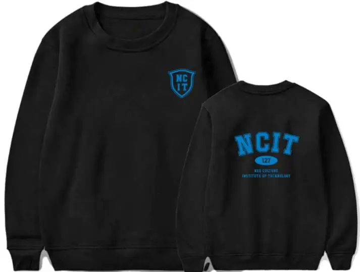 Новое поступление флисовая толстовка NCT 127 NCIT 2 стиля стиль K-POP унисекс |