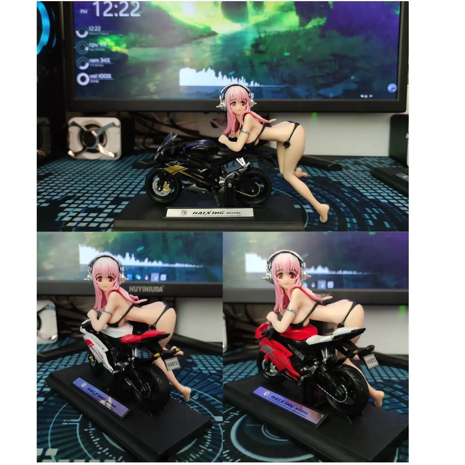 

Japanese Anime Nitro SUPERSONICO Ver. PVC Action Figure Model Toys Collection Doll Cake Decoration Motorcycle Ornaments Gift