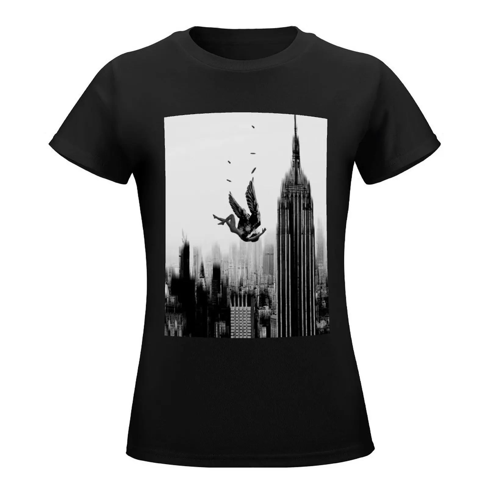 U2 Женская Винтажная футболка с рисунком