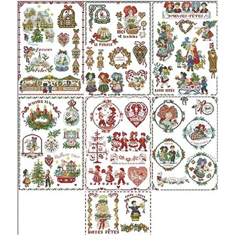 

ZZ5441 Cross Stitch Kits Cross-stitch Kit thread embroidery sets embroidery craft kit cross stitch embroidery kit Hobby Homefun
