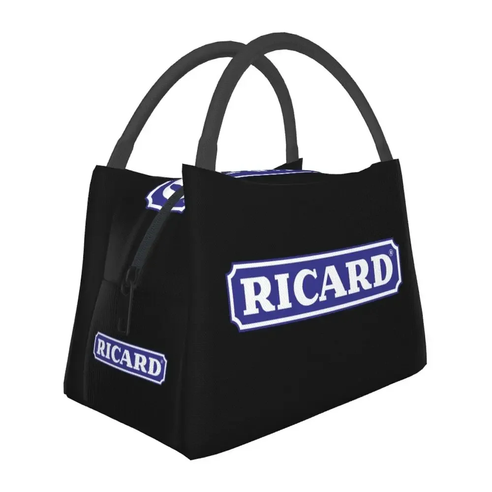 

Marseille France Ricard Insulated Lunch Bag for Outdoor Picnic Waterproof Thermal Cooler Bento Box Women