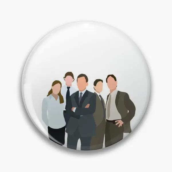 

The Office Cartoon Customizable Soft Button Pin Women Metal Clothes Funny Hat Creative Brooch Jewelry Decor Lapel Pin Collar
