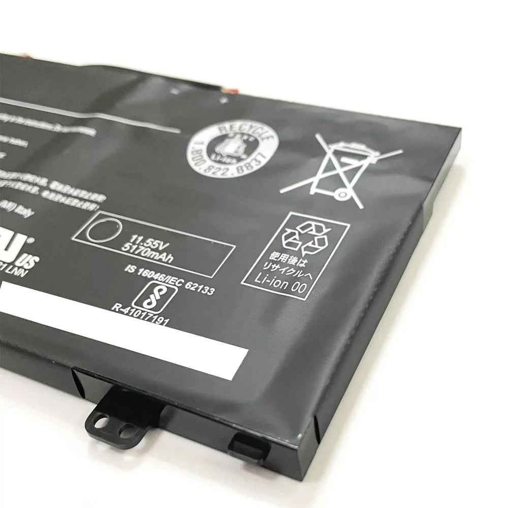 AC17A8M 11 55 В 61 9 Втч Аккумулятор для ноутбука Acer Spin 3 SP314-52 TravelMate X3 TMX3310-M 3ICP7/61/80 Series