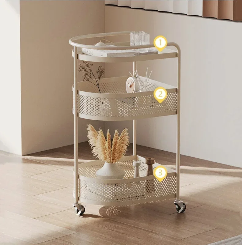 Скандинавский передвижной диван-прикроватный столик для гостиной многоярусная