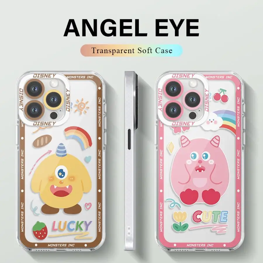 Disney Monsters Inc Cute Phone Case for Xiaomi Redmi Note 12 13 Pro Plus 5G 10S 12S 9S 9 11 11S 10 Cover Silicon