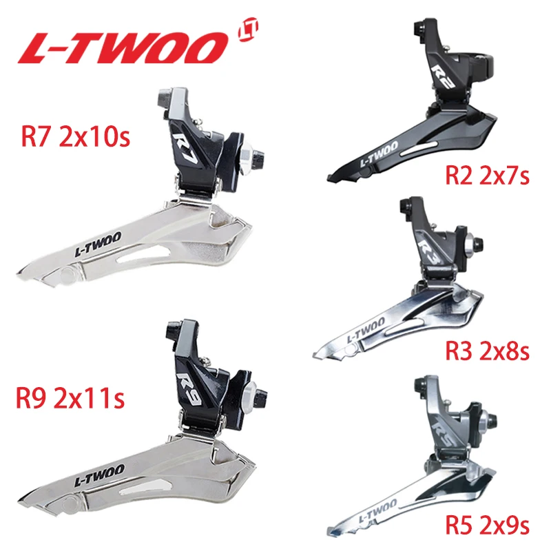 

LTWOO R9/R7/R5/R3/R2 7V 8V 9V 10V 11V Front Derailleurs for Road Bike 2x10s 2x11s Derailleurs Compatible with Shimano Bike Parts