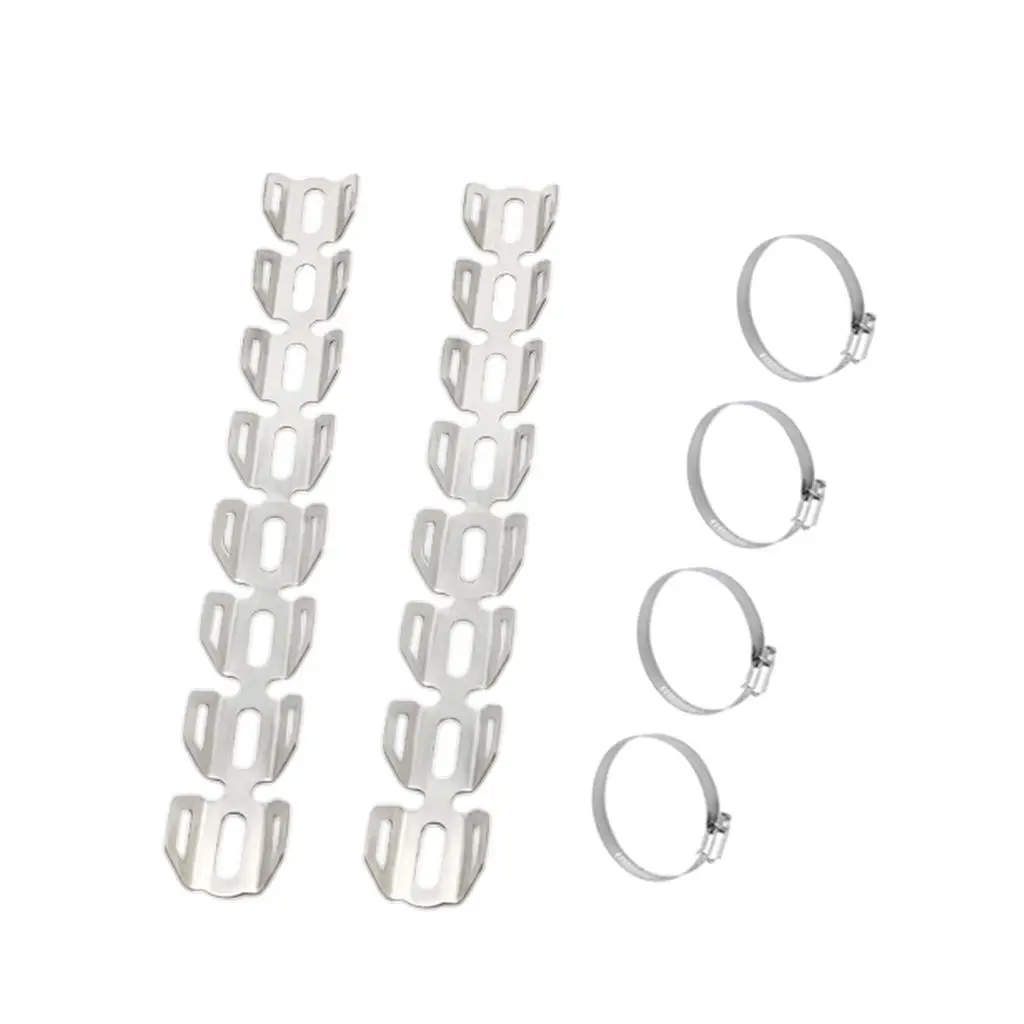 Теплозащитный кожух выхлопной трубы глушителя из нержавеющей стали 304 для BMW R1200