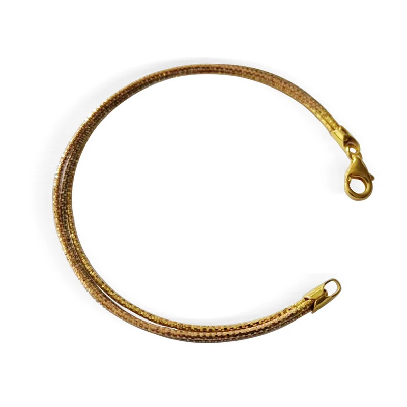 Браслеты MIQIAO из стерлингового серебра 925 пробы итальянские женские