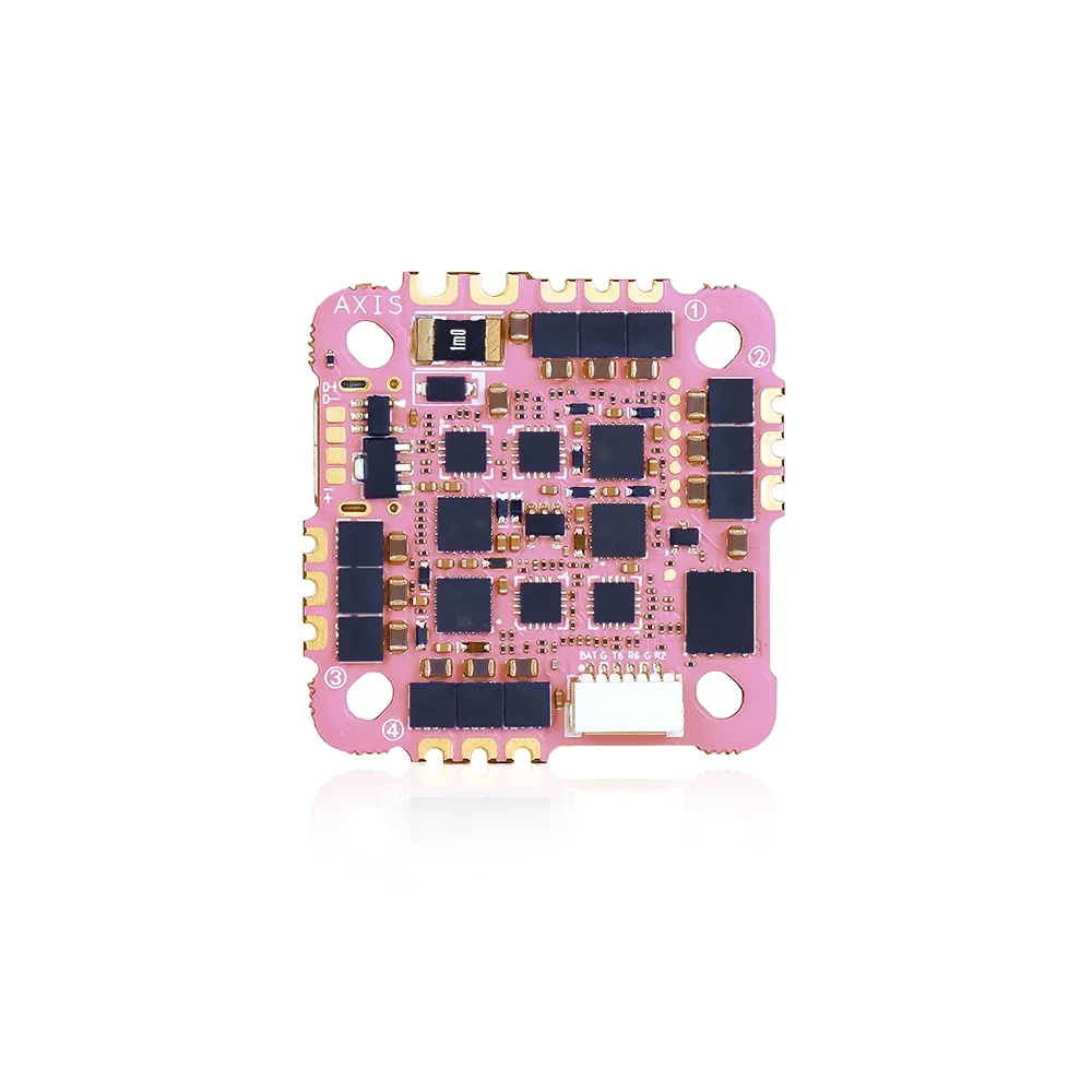 Фото Axisflying Argus F7 AIO F722 FC + 40A 3-6S blheli _ S ESC 25x25 с алюминиевым корпусом для Cinewhoops, запчасти для FPV Freestyle Drone №4