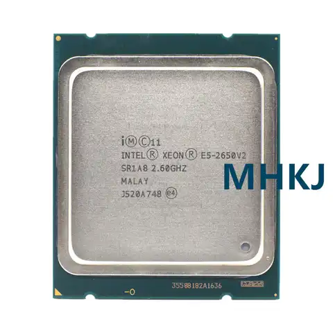 Процессор Intel Xeon E5 2650 V2 LGA 2011 8-ядерный 2,6 ГГц 20M 95 Вт SR1A8 E5 2650V2 поддержка материнской платы X79