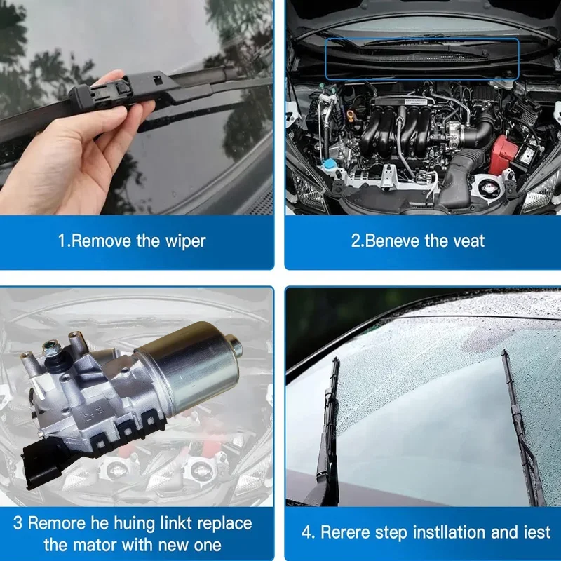 Двигатель стеклоочистителя для HYUNDAI i10 13~17 OE 98110B4000 98100B9000 F00S 282807 Мотор