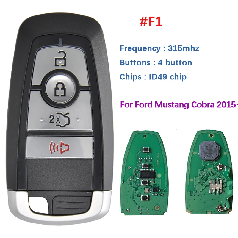 

CN018109 315 434 868 902 Mhz Remote Key For Ford Edge Explorer Expedition Fusion Mondeo Replacement Smart Keyless Promixity Key