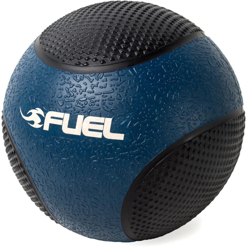 

Weighted Rubber Textured Medicine Ball, 6 Lbs Juggling Balls Professional