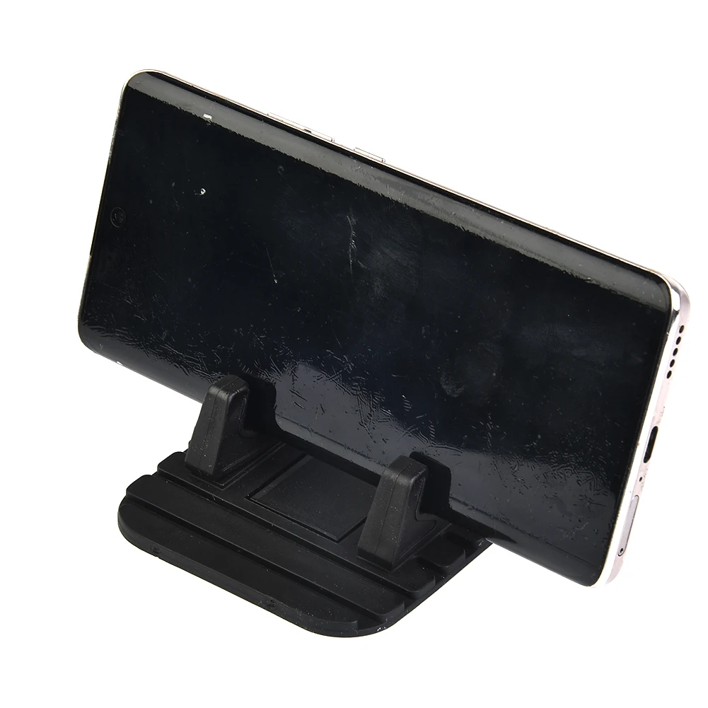 

Durable Practical Quality Non-slip Mat Pad Phone Rubber Mat 1 Pc 11*9*4cm Accessories Black Car Dashboard Holder