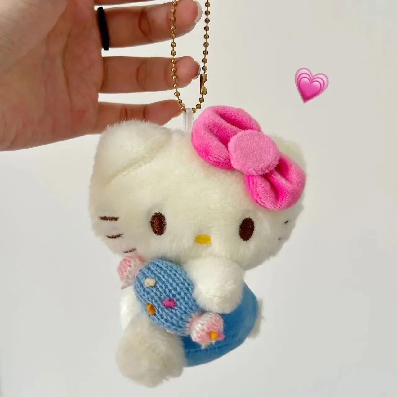 Милый Sanrio конфеты Hello Kitty кулон мультфильм пушистая кукла супер милая школьная
