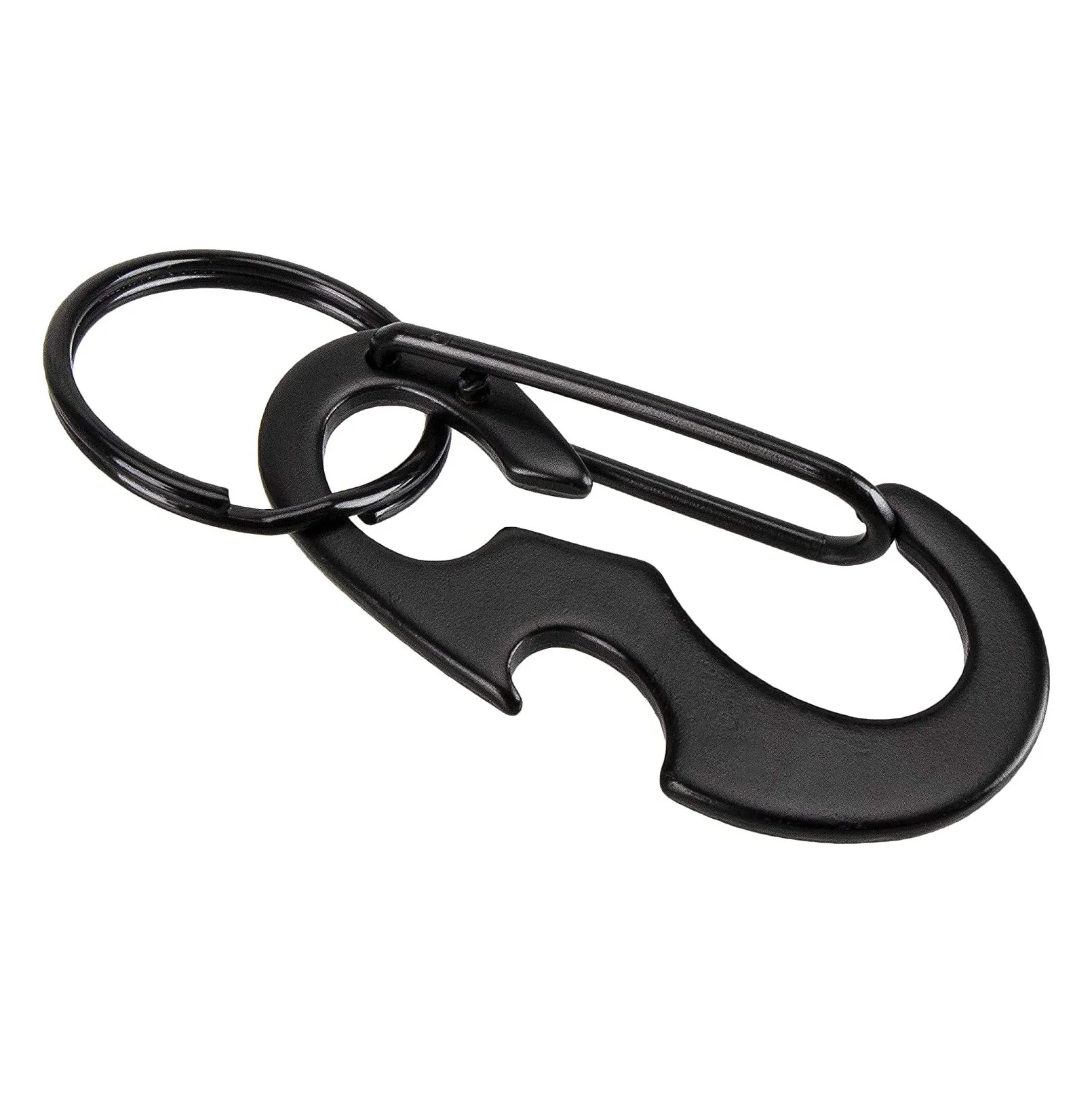 Мини-карабины из нержавеющей стали брелок для ключей маленький карабин с зажимом