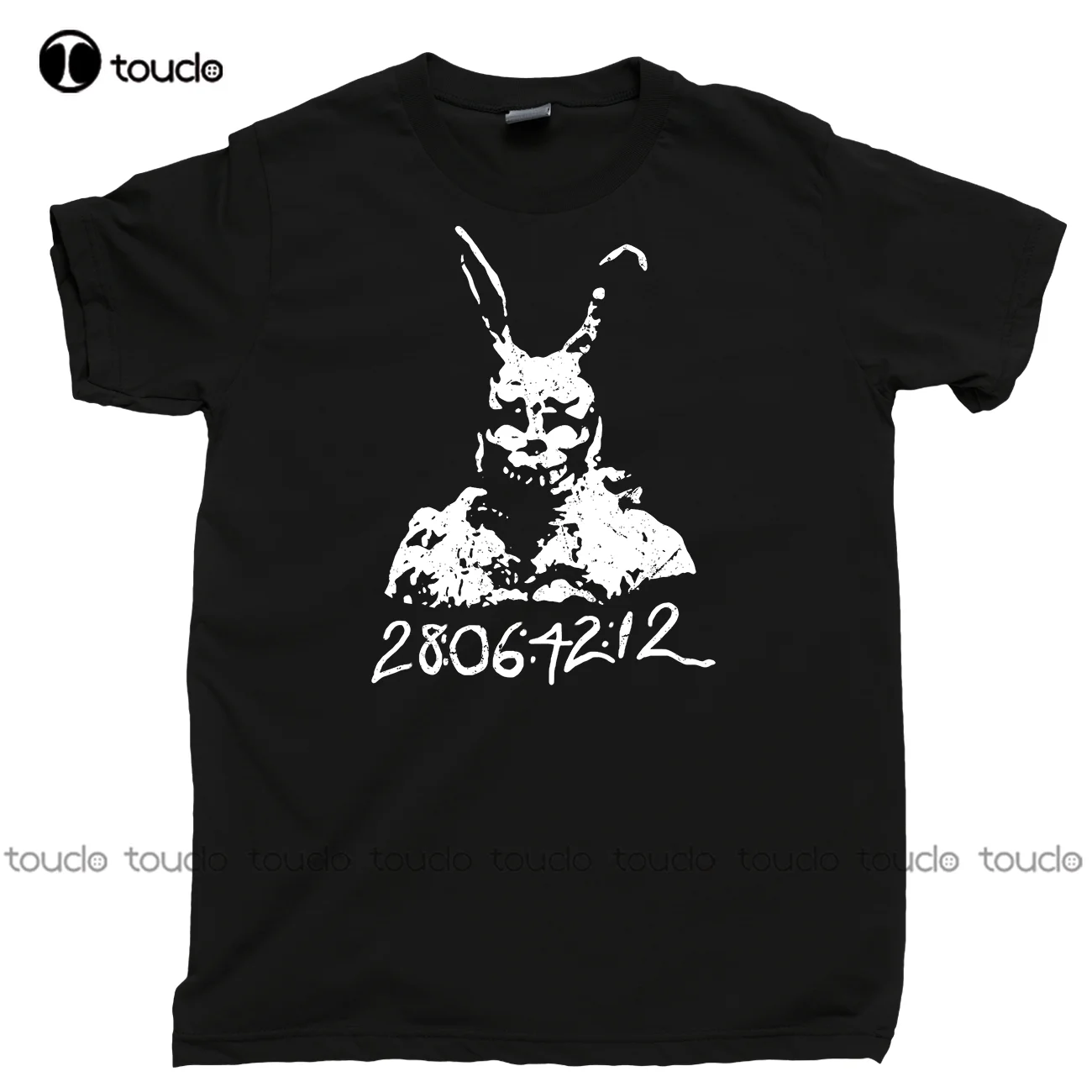 

Donnie Darko T Shirt 28 06 42 12 Frank Bunny Rabbit Suit Time Travel Movie Tee t shirt dress Custom aldult Teen unisex xs-5xl
