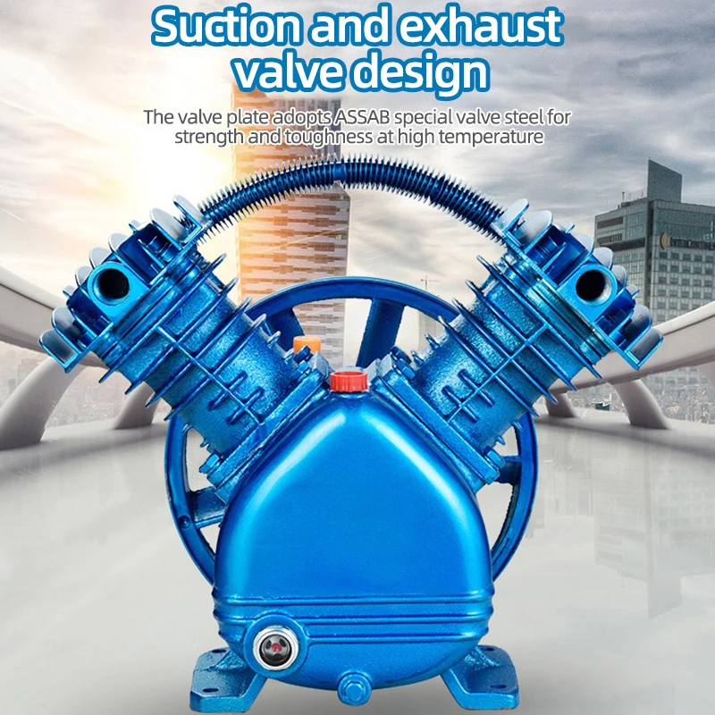 Головка воздушного компрессора с двойным цилиндром и триплексом головка насоса