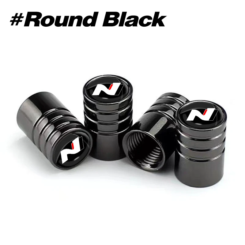 

4 шт. автомобильные колпачки для клапанов, колесные шины, защитный чехол для штока воздушной шины для Hyundai N Line Nline I20 I30 Tucson Sonata Elantra Veloster