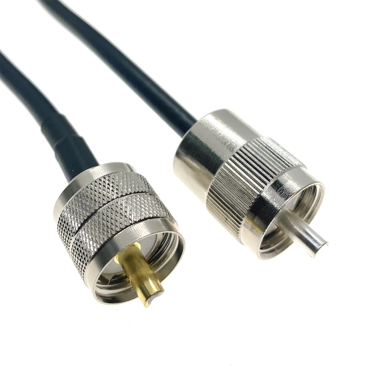 

UHF PL259 Male Plug Solder to PL259 UHF Male Plug Adapter RG58 RF Coaxial Cable 50 Ohm for Video Camera System Extension Pigtail