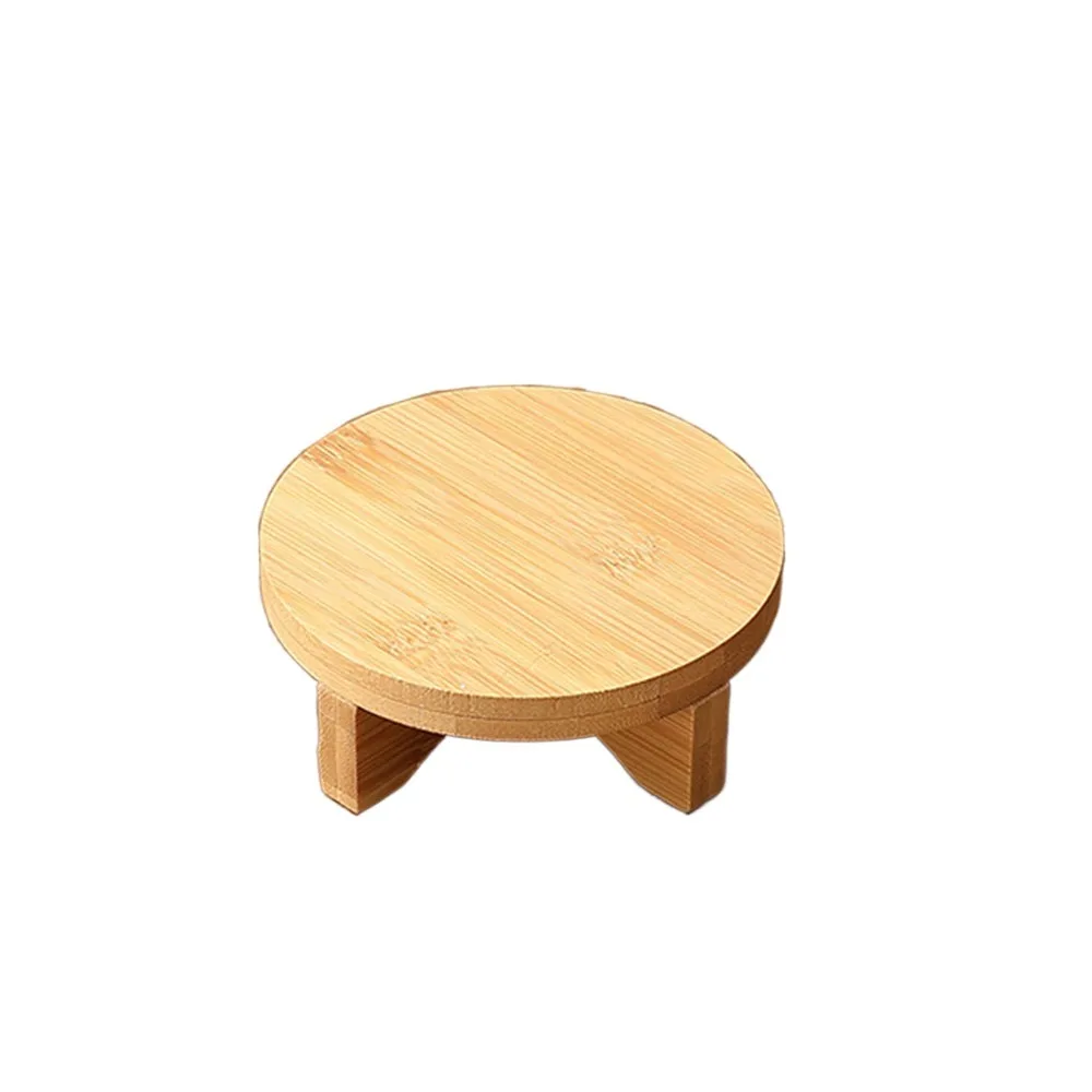 

Деревянная подставка для бонсай, круглая