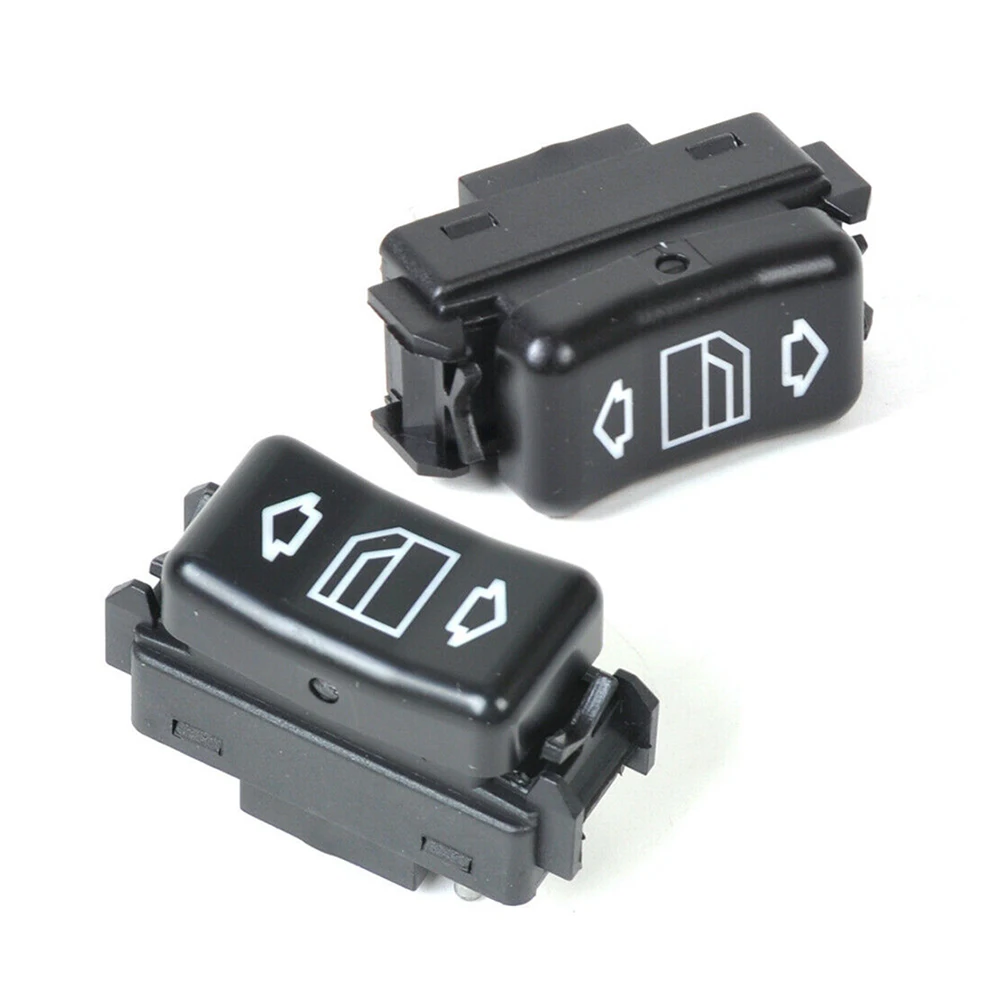 

New Plastic Console Power Glass Switches for Mercedes W124 W126 W201 Set of 2 Part Numbers 1248204510 and 1248204610