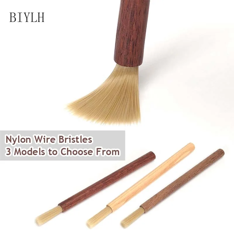 Щетка для очистки кофейного порошка BIYLH щетка зерен из массива дерева детали
