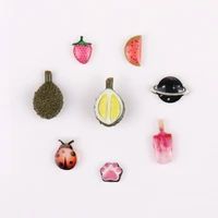 10pcs cat paw durian resin diy accessories necklace earrings pendant phone case patch charms for jewelry making wholesale bulk