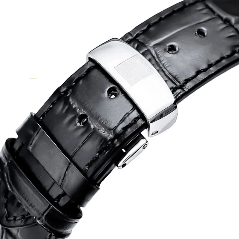 Handmade Genuine Leather watch band 19mm 20mm 21mm 22mm for Tissot Lilock Curved Strap Belt 1853 Substitute for T41 High Quality