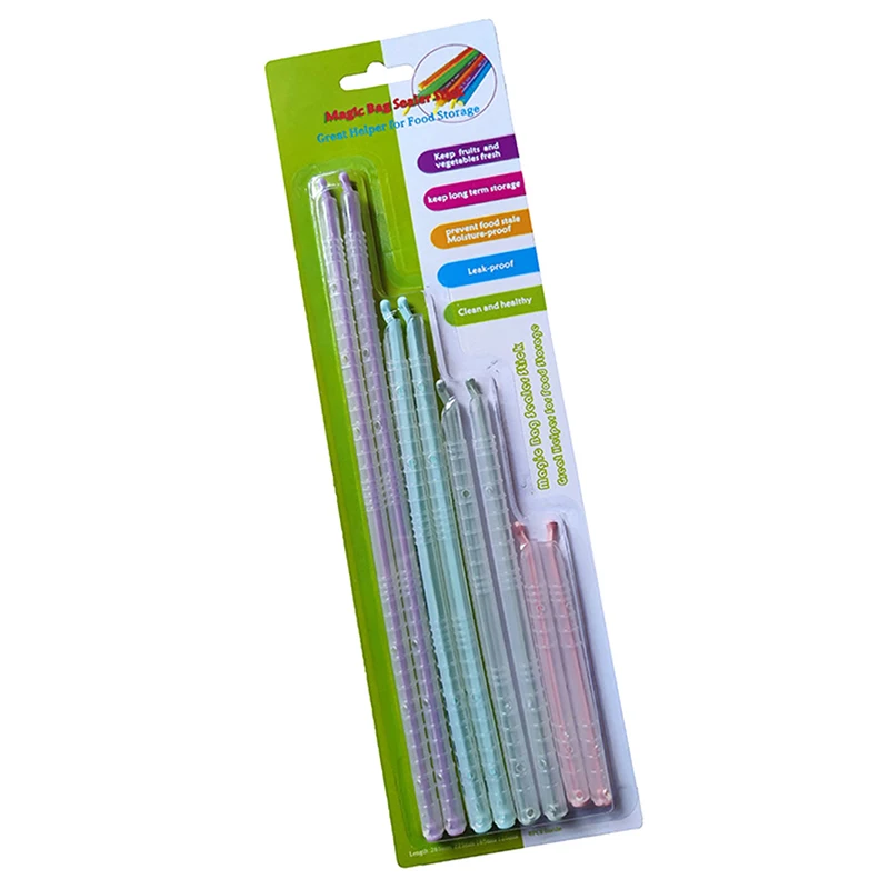 Герметичные Зажимы Для Пищевых Продуктов Пластиковых Пакетов Кухонный