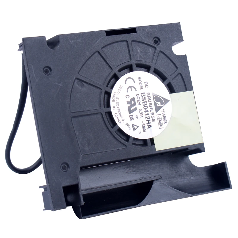 Центробежная турбина BSB0412HA 50x40x10 мм, постоянный ток 12 В, 0,30 А, 5500 об/мин, вентилятор охлаждения для проектора видеомагнитофона