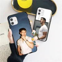 nick jonas actor singer phone case for iphone 12 11 13 7 8 6 s plus x xs xr pro max mini shell