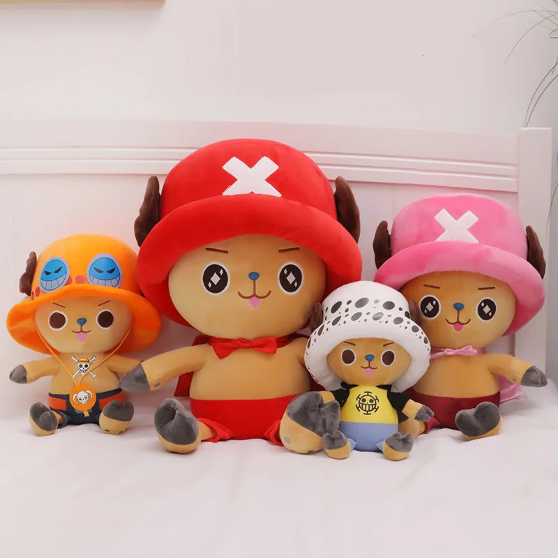 

Cartoon One Piece Anime Figure Kawaii Tony Tony Chopper Doll Bedroom Decoration Sleeping Pillow Toys For Kid Xmas Gift