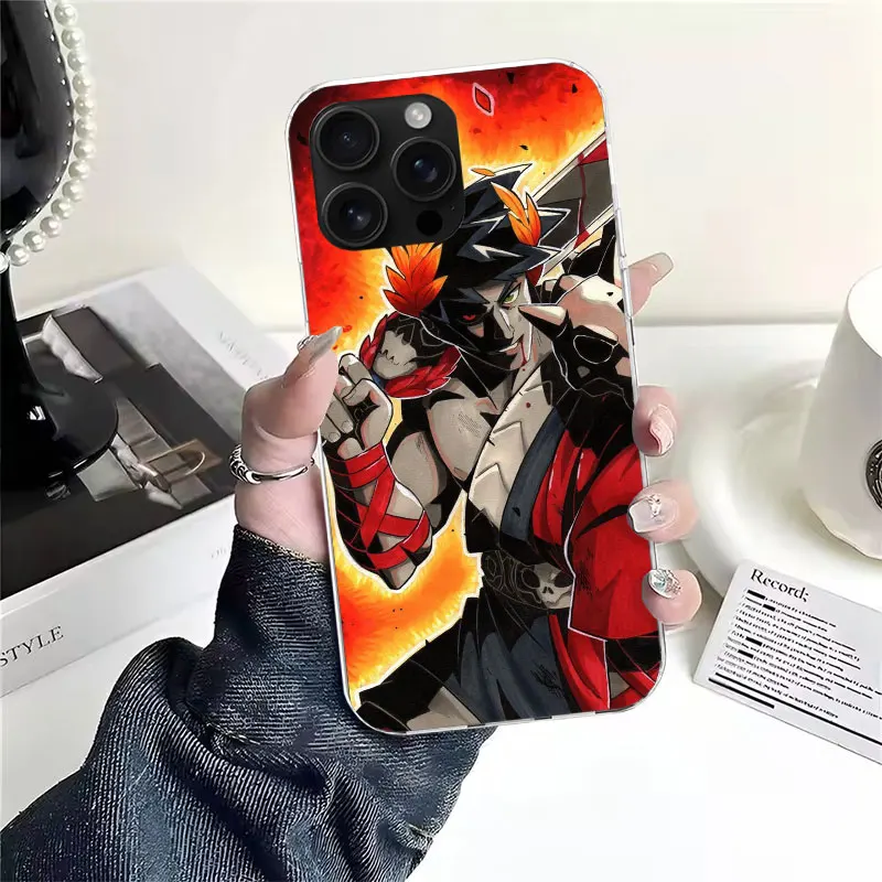 Фото Мягкий чехол для телефона Game Hades Action для iPhone 11, 17 Air, 17E, 16E, 16 Pro Max, 15+, 14 Plus, 13, 12, Apple 7, SE, 8, Fundas Coque 11, 17 Air №4